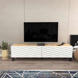 Hanah Home Soporte para TV Lerze - Sapphire, White